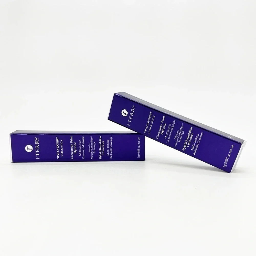 By Terry Concealer Intense Beige 8 Stylo-Expert Two (2) Click Sticks Hybrid New